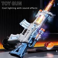 Pistola LED AK47 Inalámbrica Con Efecto De Sonido Y Movimiento Para Juegos De Rol Policiales Regalo De Cumpleaños Para Niños Material Plástico ABS - details 1