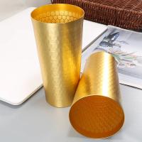 Vaso De Cerveza Japonés Estilo Aleación De Aluminio 400ml Para Bebidas Frías Y Vino Creativo Con Patrón Original Sin Contaminantes - details 0
