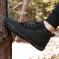 Zapatos De Senderismo Para Hombre Antideslizantes Botas De Nieve De Alta Calidad Algodón Talla Grande 36-47 Para Trekking - details 11