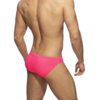 Bragas De Natación Para Hombres Sexy Sólido Low-Waist Con Empuñadura Y Acolchado Shorts De Playa Surfismo Baño Deportivo De Polyester Y Spandex - details 23