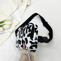 Bolsa De Pecho Para Mujer Con Estampado De Leopardo Bolso Transversal De Nylon Moda Bolsa De Hombro Y Cinturón Para Damas - details 12