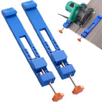 Guía Ajustable Para Sábanas Circulares Con Base De Millo Y Abrazaderas Para Posicionamiento Preciso De Máquinas De Corte Herramienta De Carpintería DIY - details 0