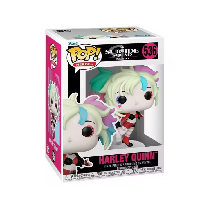 Funko Pop Heroes DC Suicide Squad Isekai Figura Harley Quinn Juguetes - 1