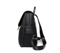 Mochila De Cuero De Alta Calidad Para Mujer Bolsa De Viaje Con Gran Capacidad Bolsa Escolar Estilo De Moda Mochilas Para Damas - details 14