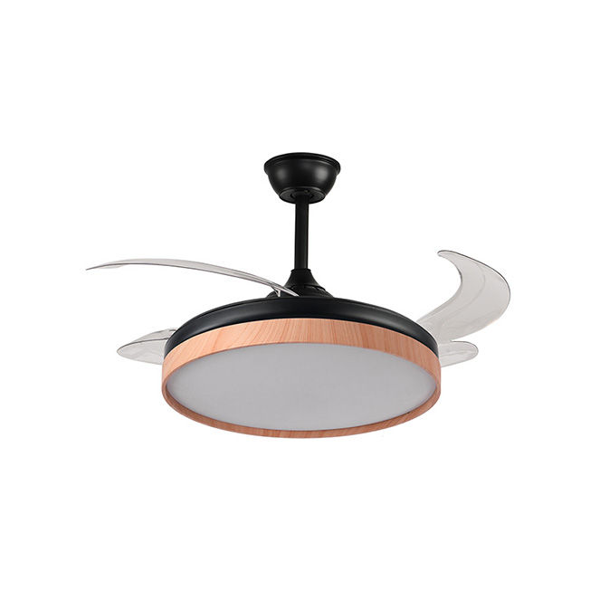 BEL AIR HOME - Ventilador de Techo COSMOS con Aspas Desplegables, Motor DC y Luz LED 36W para un Ambiente Fresco y Silencioso