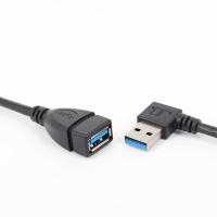 Cable De Extensión USB 3.0 Macho a Hembra Adaptador Ángulo De 90 Grados Derecha/Izquierda/Arriba/Abajo Para Sincronización De Datos Y Carga Rápida Para Portátil PC - details 2