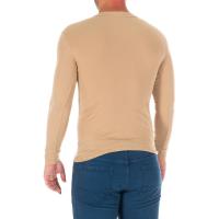 Kisses and Love-Camiseta manga larga y cuello medio 1625-H para Hombre