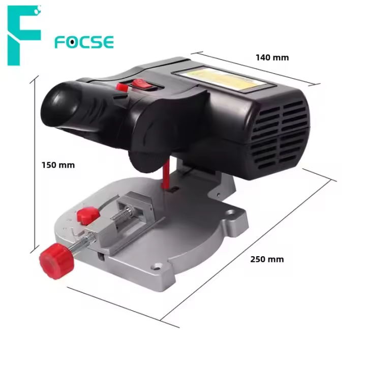 Mini Sábanca De Corte Miter 0-45° Para DIY En Casa Máquina De Corte De Mesa Para Acero Y Resina Hojas Para Madera Plástico Metal - 1