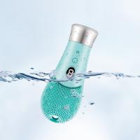Limpieza Facial Eléctrica Ultrasonda 9 Velocidades Silicona Recargable Escobilla De Rostro Con Vibration Alta Frecuencia Limpiadora De Piel - details 12