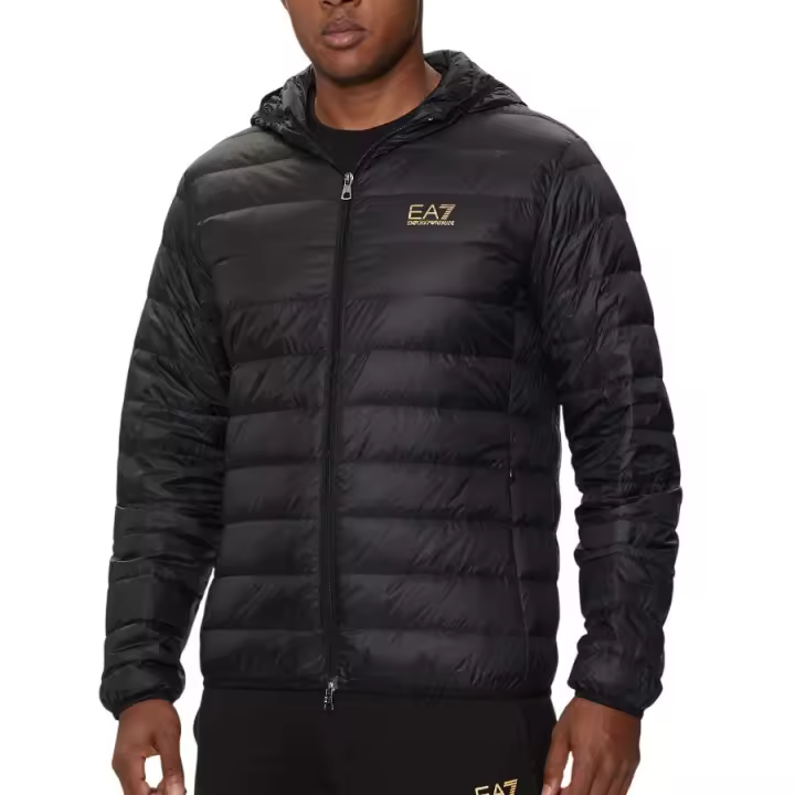 EA7 Emporio Armani chaqueta de Abajo con capucha 8 NPB24 - 1