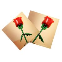 Regalo De Rosas Eterna Para Parejas Juguete De Bloques De Construcción Para Niñas Y Niños Material Plástico PP Empaquetado En Saco - details 6