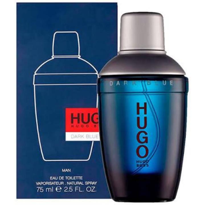 HUGO BOSS Dark Blue Eau de Toilette para Hombre 75 ml — oferta en Miravia
