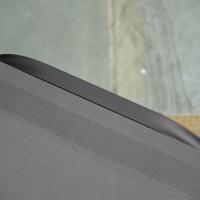 Tumbona de Playa 5 grados Alu tumbona de Jardín tumbona Texeline gris Negro 163x58,5x91cm Para Jardines y Terrazas - details 5