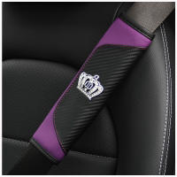 Cubiertas De Cinturón De Seguridad Para Coche En Fibra De Carbono PU Impermeables Para Adultos Jóvenes Y Niños Accesorios Interiores De Automóvil - details 9