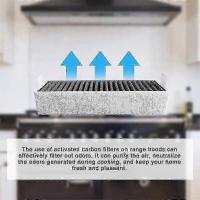 4 piezas Filter de Carbón activado para Bell Siemens Hz9vrcr0 17004796 / Bosch Hez9vrcr0 17004805 / Neff Z821vr0 17004806, Gaggenau CA282111 - details 0