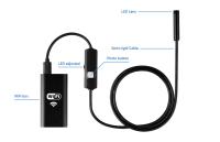 Cámara De Endoscopia WiFi KERUI 1200P Mini Snake USB Impermeable Para Inspección De Coches Y Smartphone iOS Android - details 29