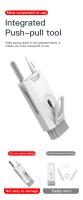 Kit De Limpieza Para Teclado 8 En 1 Cepillo Para Auriculares Computadora Tableta Laptop TV Mobile Phone Herramientas De Limpieza - details 5