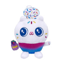 Mochila De Peluche Gabby's Doll House Juguete Para Niños Muñeca De Peluche Gato Sirena Regalo De Navidad Con Sticker - details 7