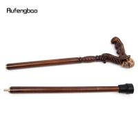 Bastón De Madera Marrón Con Diseño De Cráneo Para Moda Y Vampire Cospaly Fiesta Decorativo Mace Varita Halloween 93cm - details 9