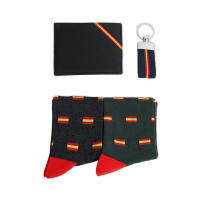 Pack Regalo Día del Padre - España - 2 pares de Calcetines + Cartera + Llavero - Colores Surtidos - details 22