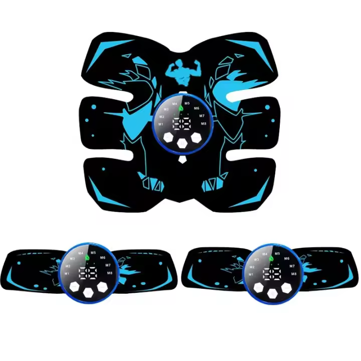 Nuevo Estimulador Muscular EMS Inalámbrico 2023 Masajeador Abdominal Inteligente De Fitness Con 29 Niveles Y 8 Modos Para Pérdida De Peso Y Entrenamiento Corporal - 1