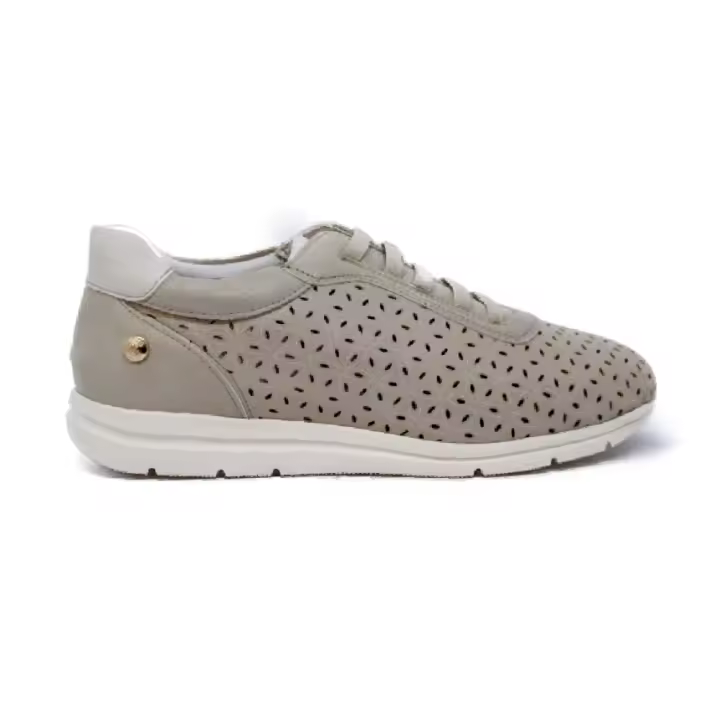 Shoes Anchos Y Confortables marca Amarpies para mujer en color metal - 1