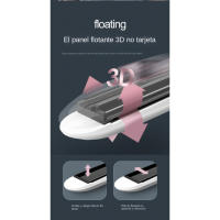 Placa Alisadora Inteligente 2025: 2 EN1 Liso/Rizado + Panel Cerámica 3D Floating | 4 Precios de Temperatura (120 °C-200 °C), Calefacción en 30S | Voltaje Automático 100-240V, diseño Mini Portátil para Viaje | Incluye Bolsa Térmica + Aceite Protector - details 0
