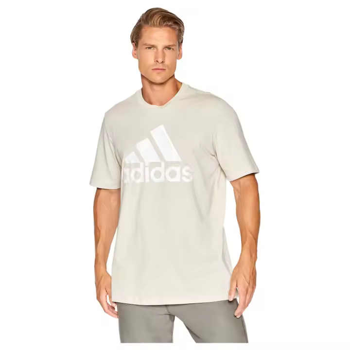 Camiseta de Manga Corta Adidas  para hombre en color gris - 1