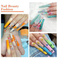 240Pcs Uñas Postizas Cuadradas Extra Largas Y Claras Para Uñas De Acrílico Profesionales Uñas De Acrílico Tapered XXL Uñas Postizas Rectas - details 6