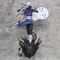 Figura De Acción Naruto 27cm Uchiha Obito Akatsuki Interchangeable Cabezas Juguete Coleccionable Para Niños Y Adultos - details 7