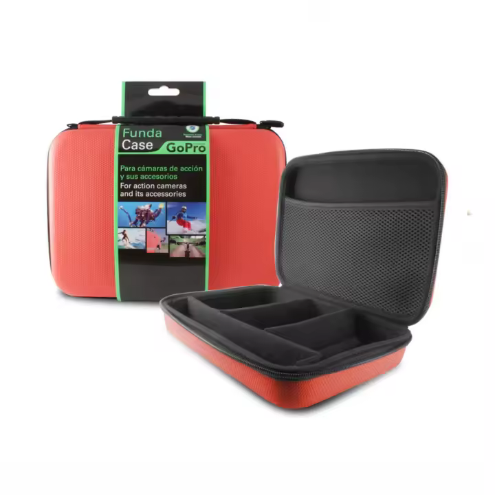 Bolsa Adventure KSIX Para Cámaras Deportivas Y Accesorios Pequeña (250x180x70 Mm) Roja - 1