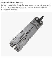 SOG Multi-Herramienta Plegable 18 En 1 PowerAccess Herramientas Manuales Multifuncionales Para Camping Al Aire Libre Y Uso Diario Ligero Pocketable - details 11