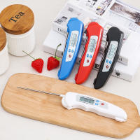 Termómetro Digital Plegable Para Barbecue Y Cocina Resistente Al Polvo Medidor De Temperatura De Alimentos Y Aceite Para Hornear Pasteles Y Carne - details 4