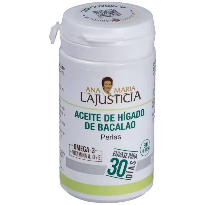 Ana Maria Lajusticia Aceite De Hígado De Bacalao 90 Perlas - 1