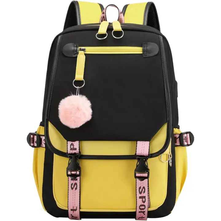Mochipa para Exterior with Puerto de carga USB (Amarillo Negro) - 1
