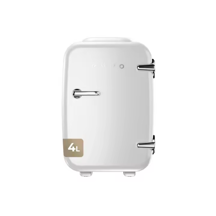 Mini Nevera EVVO F4 Retro con Sistema de Refrigeración y Ahorro de Energía, 4 L - 1
