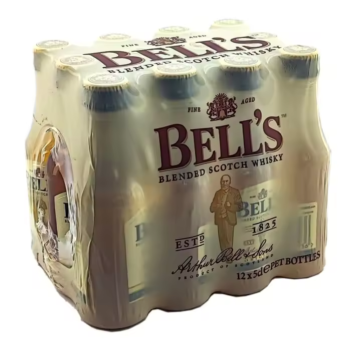 Pack de 12 Mini Botellitas Whisky Bell's 5Cl - 1