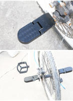Pedal Trasero Para Bicicleta Eléctrica Plegable Universal Para Montañas Y Ciudades Material De Aluminio Ultraligero Adecuado Para Mountain Bike BMX Cruisers Y Bicis De Carretera - details 6