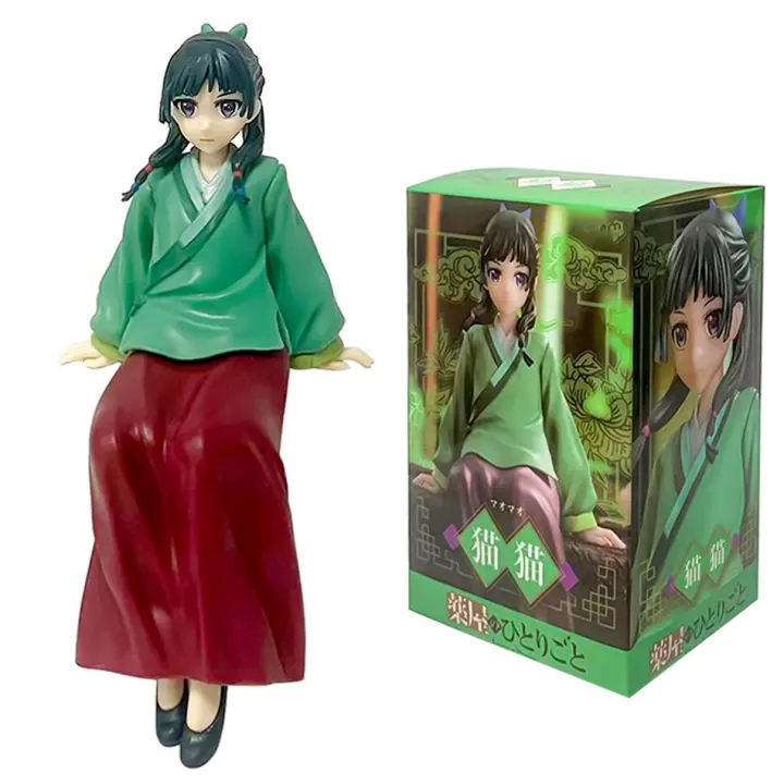 Figura De Acción Anime the Apothecary Diaries Maomi 17cm PVC Modelo Kawaii Decoración Para Coche Juguetes Para Niños Regalos De Navidad - 1