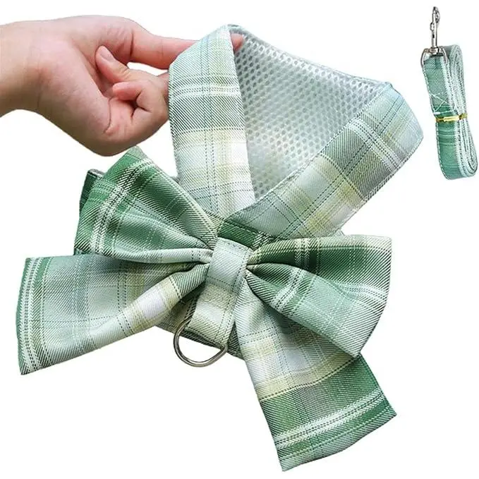 Verde - Ropa para Mascotas Collar de Perro Falda Arco - 1