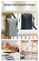 Bolsa De Almuerzo Aislante Portátil Para Empequeñecimiento Con Diseño De Colgador Para Carro De Bebés Y Leche De Mamá Resistente Al Relleno Y Derrame - details 1