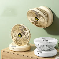 Ventilador de Mesa, Oscilación Automática de 120 °, Iluminación LED, Ventilador Silencioso USB, Ajustado PARA EL Hogar, Oficina, Dormitorio - details 0