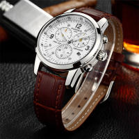 Reloj Métrico Para Hombre GUANQIN 2025 Lujo Automático Multifuncional Resistente Al Agua Con Marcas Arábigas Y Cristal De Zafiro - details 4