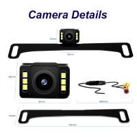 Monitor De Espejo Retrovisor Para Coche Pantalla LCD TFT De 5 Pulgadas Visión Nocturna Con Cámara Trasera Kit De Aparcamiento - details 3