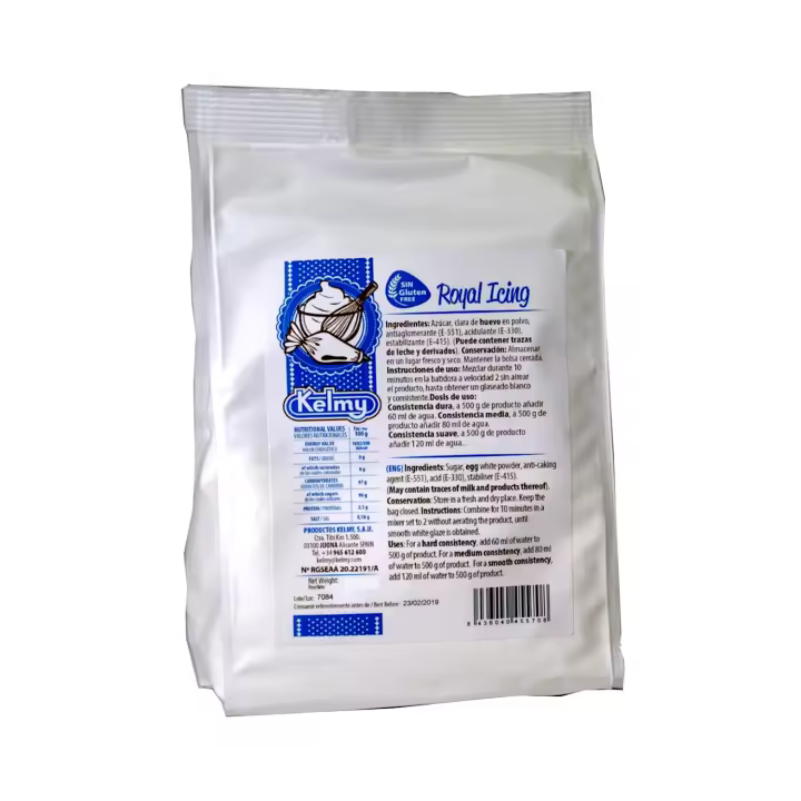 Preparado "royal Icing" (glasa Real) Kelmy - 300 G - 1