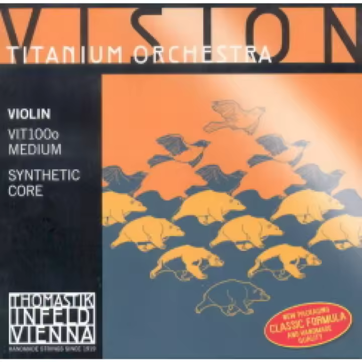 CUERDAS VIOLIN-Thomastik (Vision Titanium Orchestra/ Vit100o) (Juego Completo) Medium 4/4 - 1