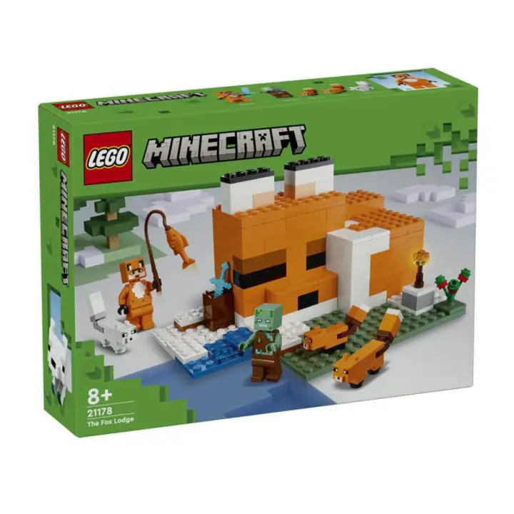 LEGO MINECRAFT EL REFUGIO ZORRO SET 21178 - 1