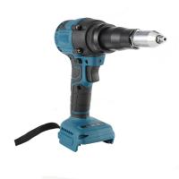Pistola De Remache Eléctrica Portátil De Alta Potencia Sin Cable 3.2mm-4.8mm Con Luz LED Para Batería Makita Y Destornillador - details 6