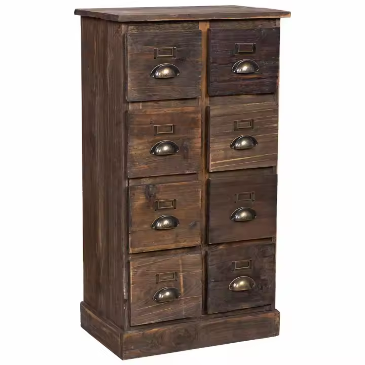 Sinfonier de madera de 8 cajones 48x31x87,5h cm - 1
