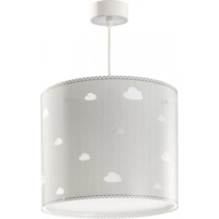 Lámpara de techo infantil Sweet Dreams Nubes gris - 1
